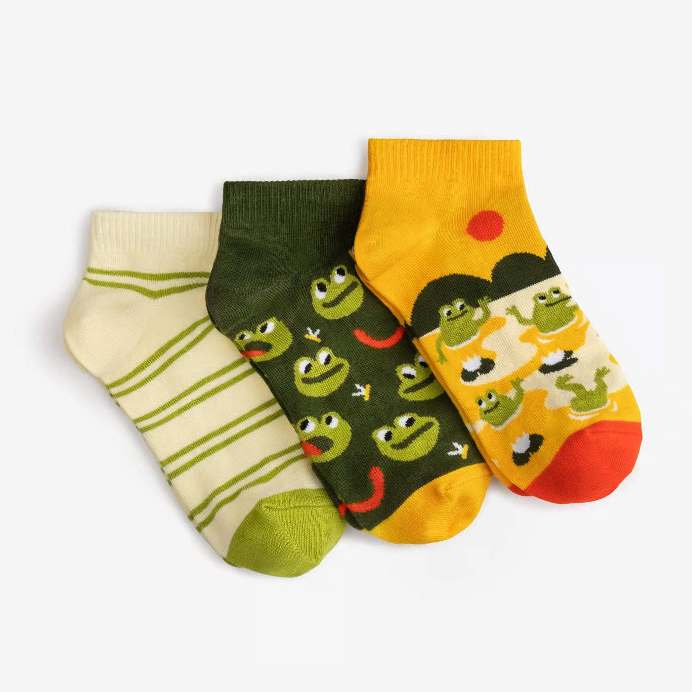 Frogs low 3 pcs