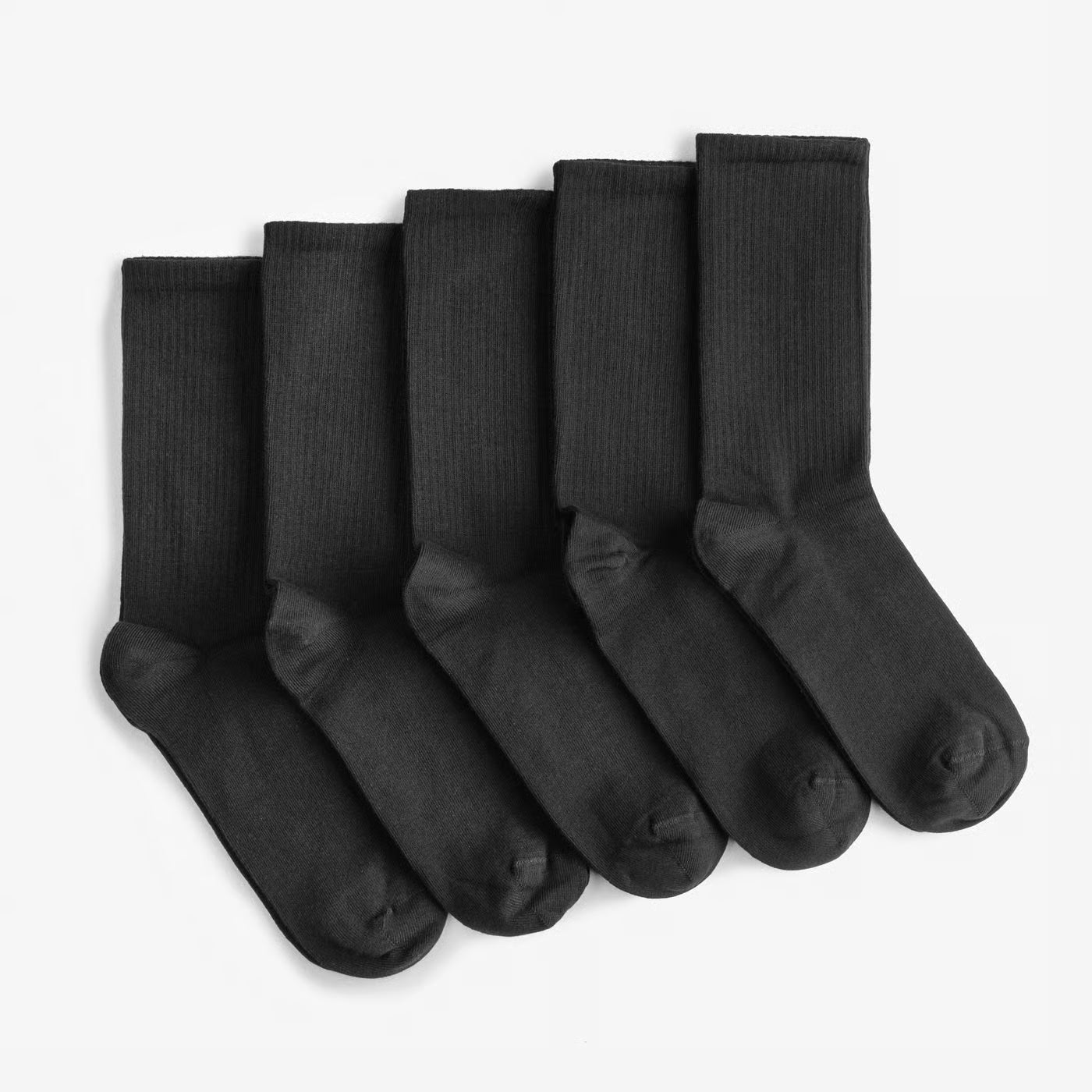 Everyday all Black high 5 pcs