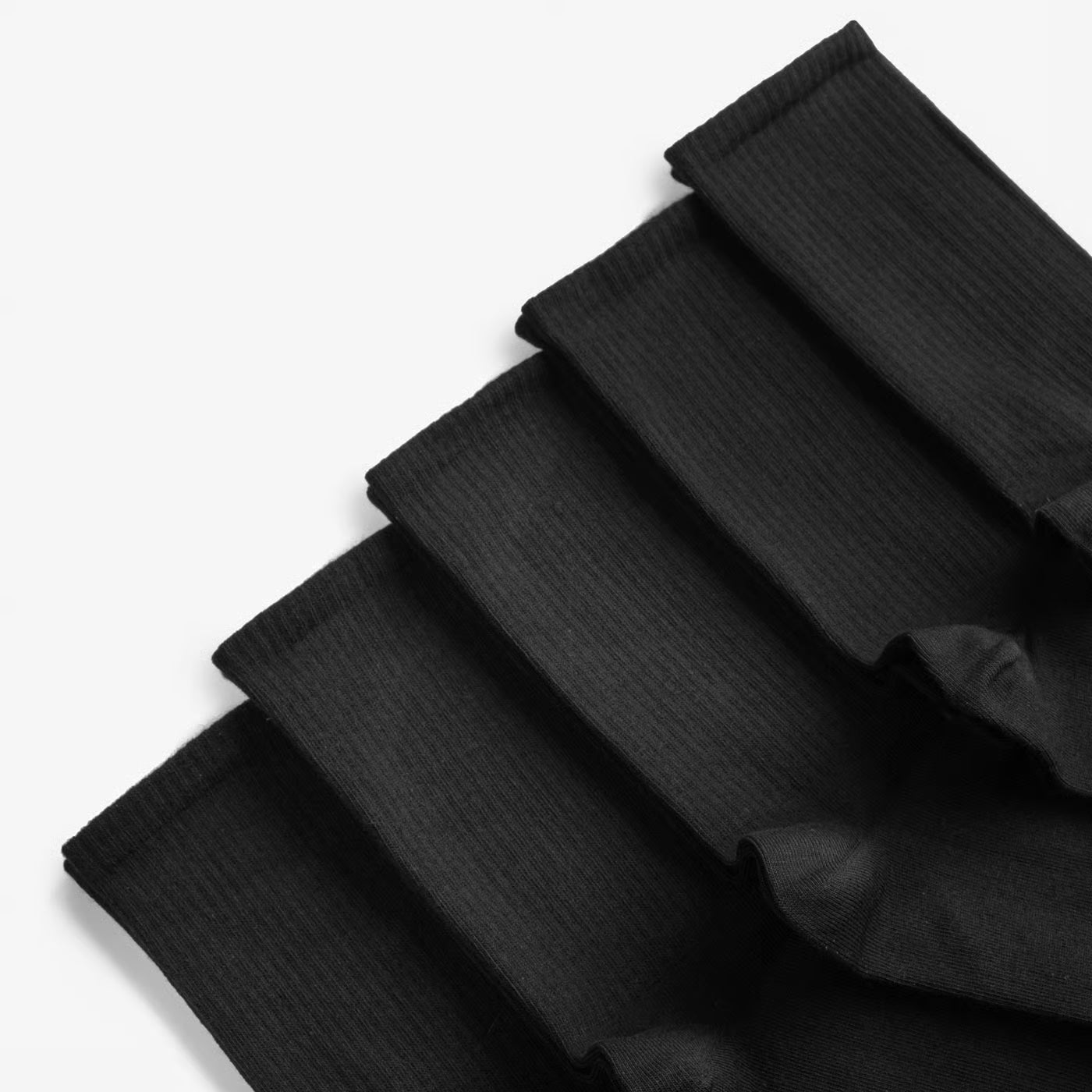 Everyday all Black high 5 pcs